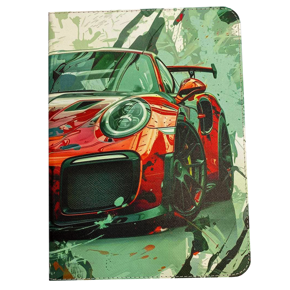 Книжка Slim для  iPad 10 10.9` (2022) /iPad 11" A16 2025 (A3354 / A3355 / A3356)  (Car red)-0